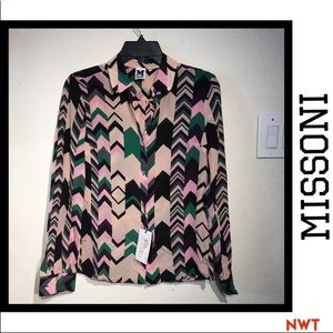MISSONI Silk crepe blouse